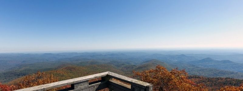 Hiking the Rabun Bald Trail, Georgia to View the Appalachians