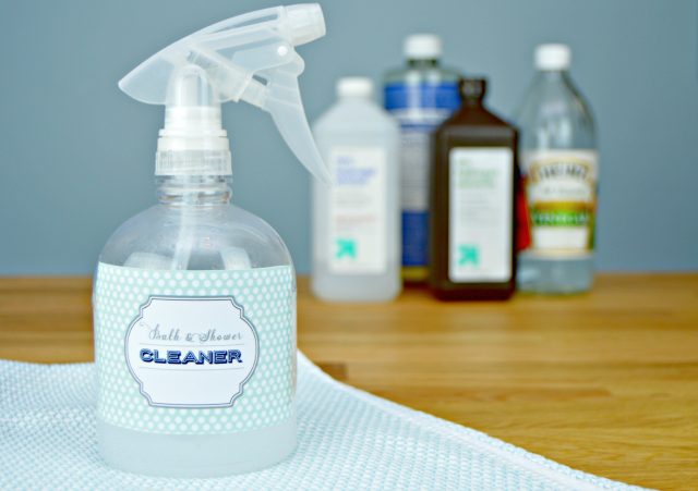 Homemade Daily Shower Cleaner Spray - Removes Soap Scum